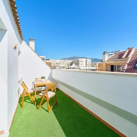 Penthouse - Private Rooftop Terrace, 2min To Apartamento Fuengirola